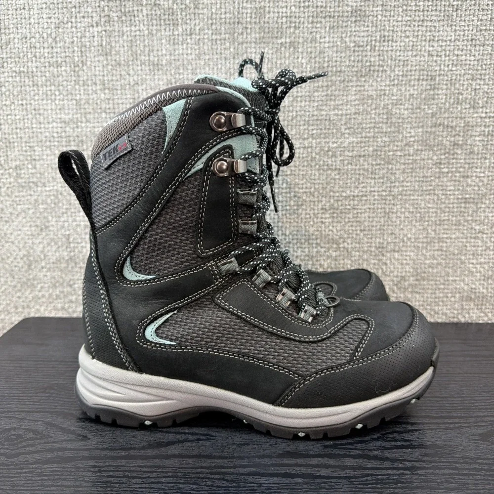 LL Bean Women's Primaloft Insulated Boots Sz 6.5 M‎ TEK 2.5 Waterproof Black
